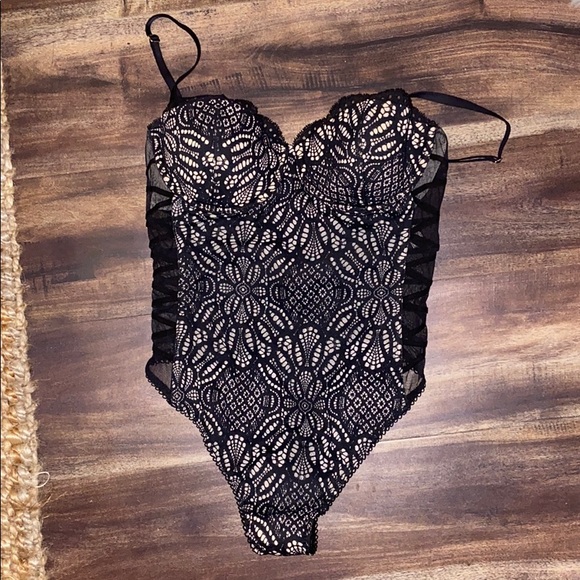 Victoria's Secret Tops - Black sexy bodysuit